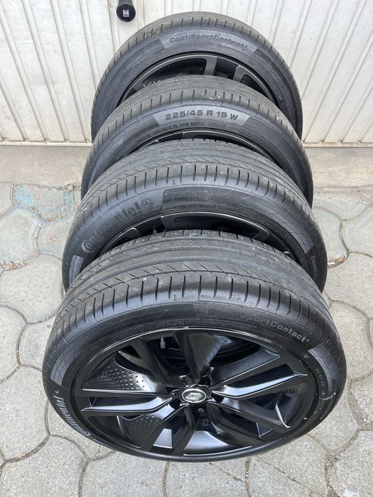 Jante aliaj 5x114.3mm, anvelope vara 225/45 R19 Renault Kadjar, Captur, Koleos, Nissan
