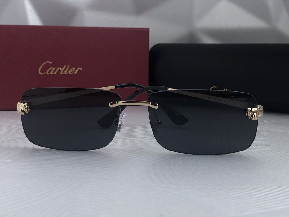 Мъжки слънчеви очила правоъгълни 2 цвята черни кафяви дамски унисекс