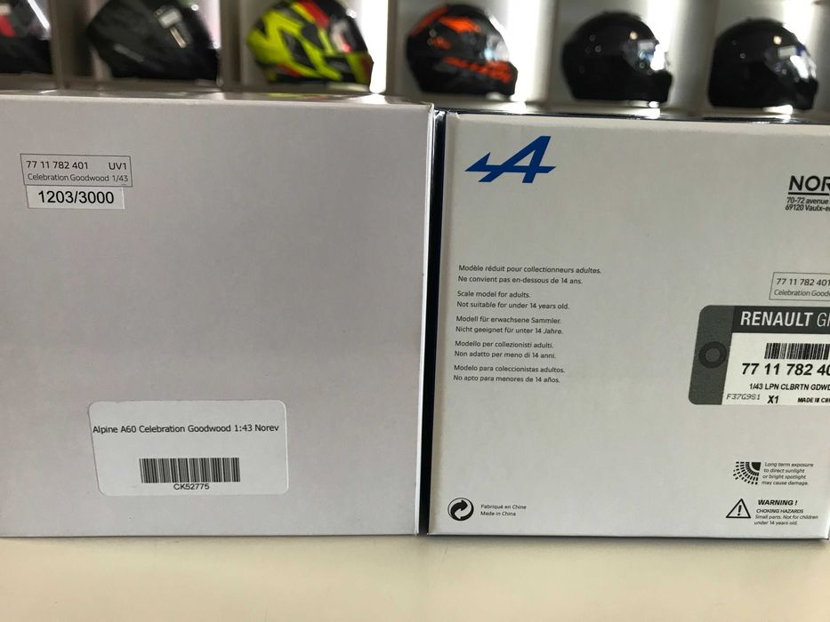 Метална колекционерска количка NOREV RENALUT ALPINE A110 LIMITED