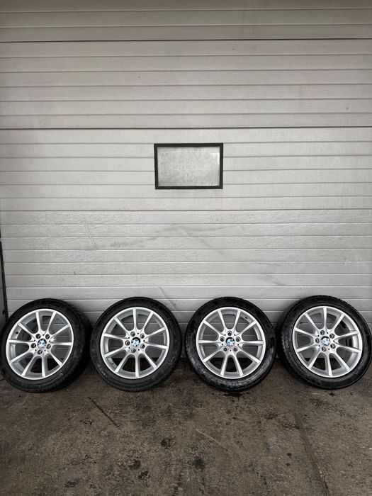 Set Jante Originale BMW pe 18" (Style 328) cu Senzori Presiune - F10, F11, F30, F31 -Rotile sunt in stare tehnica optima