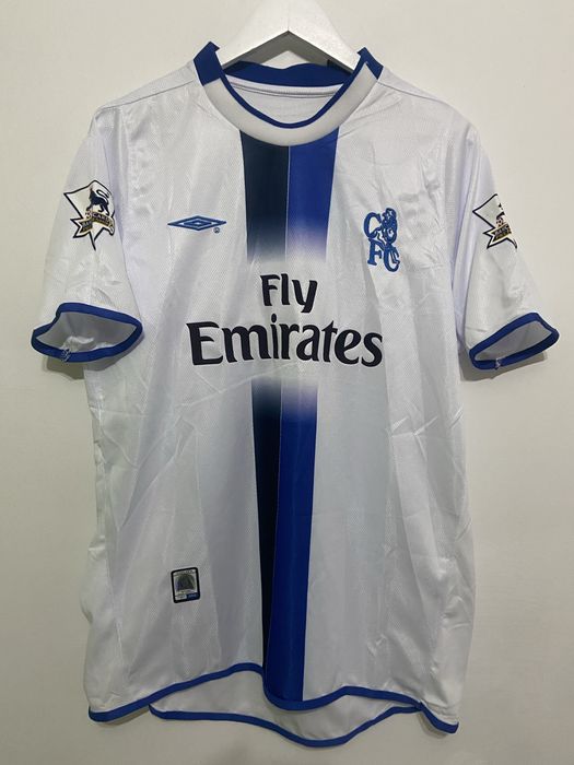 Tricou de fotbal cu mutu chelsea deplasare 2003