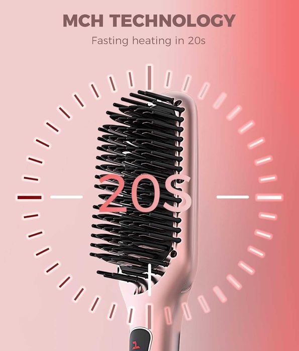 MEGAWISE KL-1025 керамична йонна четка 2-в-1