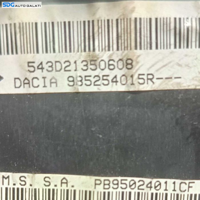 Airbag Pasager Dacia Duster 2010 - 2018 Cod 985254015R [A0264]