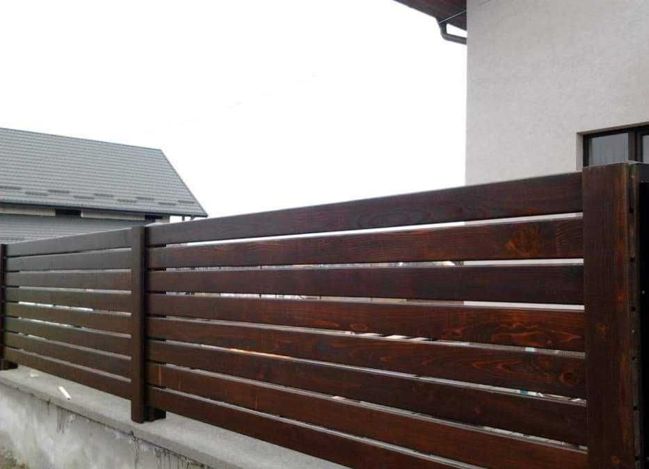 Garduri si porti stil jaluzea, sipca metalica, tabla cutata