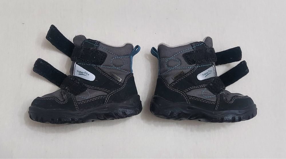 Ghete iarna Super Fit Gore-tex, cizme zapada, impermeabile, lână nr 21