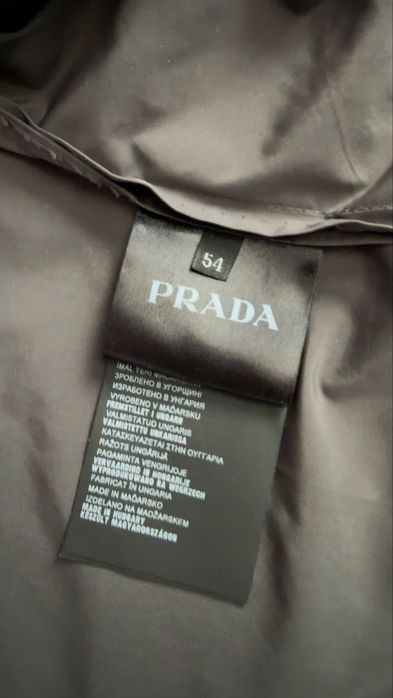 Prada re-nylon blazer сив,275€