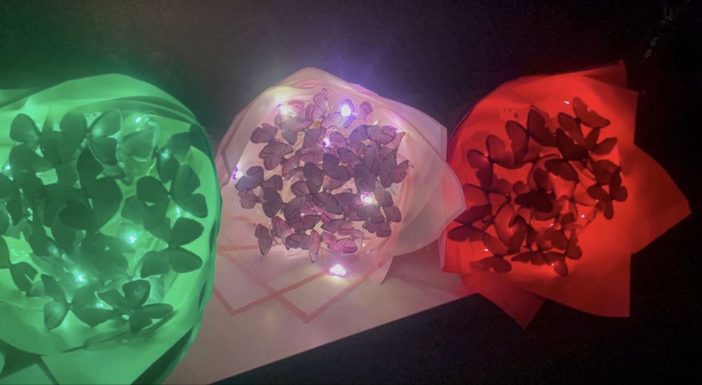 Букет из бабочек