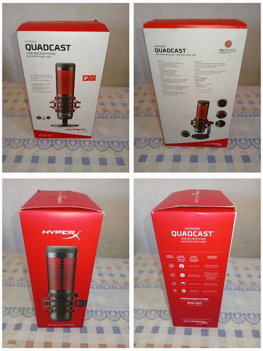 Mikrofon HyperX QuadCast sotiladi