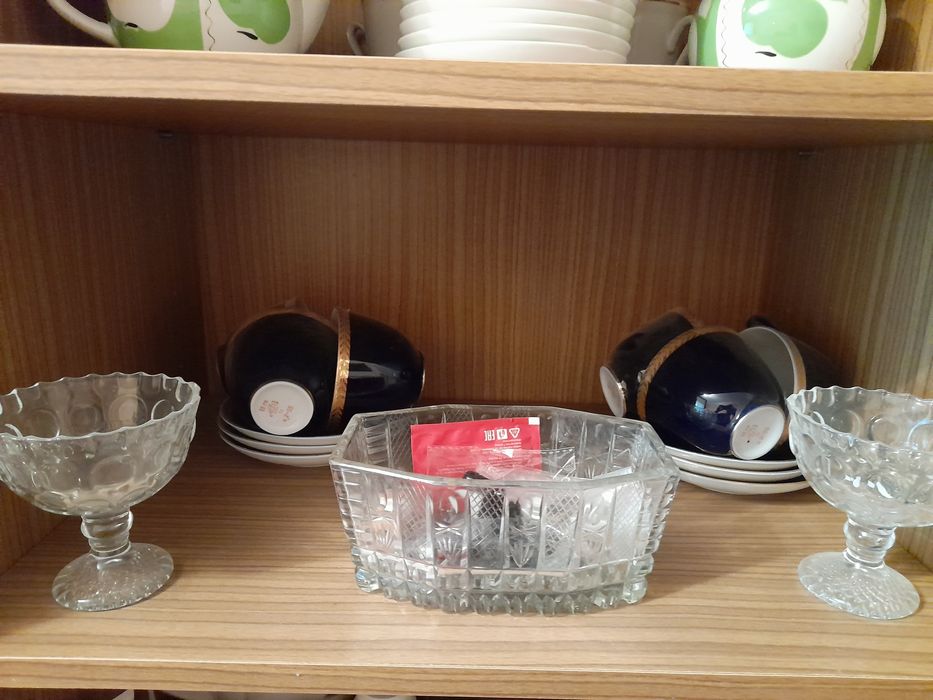 Хрусталь. Советская. Богем.  Чешская посуда