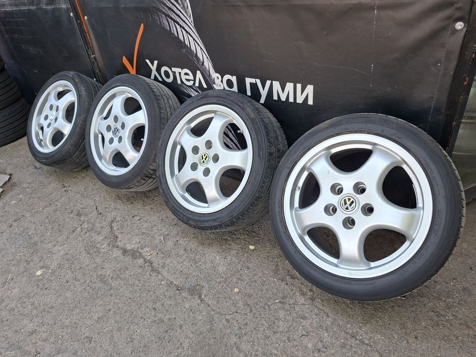 17" 5Х112мм 7.5J ET 35 Алуминиеви джанти, 5X112mm с гуми 225/45/17
