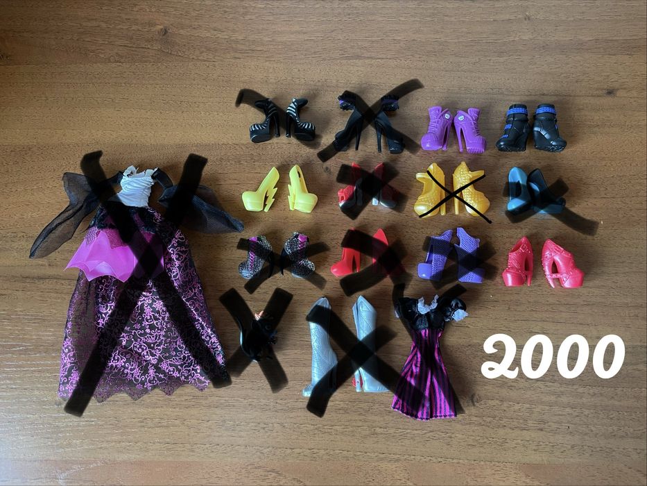 Одежда и обувь для кукол монстер хай monster high