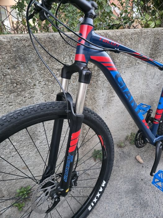 Giant Talon 29 цола 3х10 SLX Shimano Deore XCR вилка с ребаунд и дистанционно заключване от кормилото Перфектен Алуминиев L размер