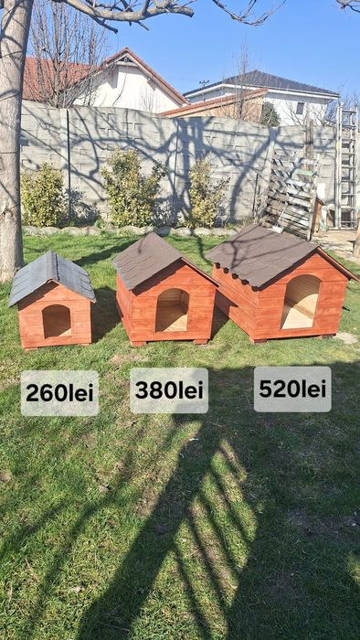 Custi pentru caini diferite marimi