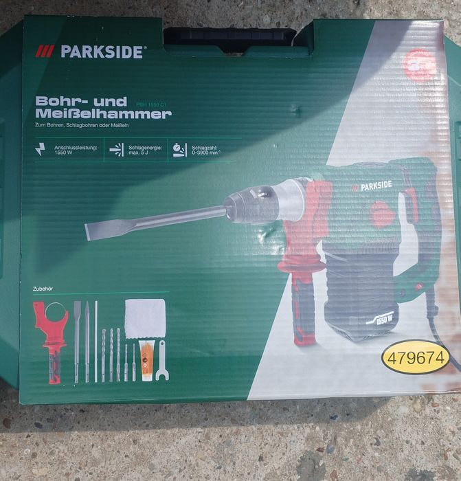 Чисто нови машини на Parkside къртач и 3в1 трион, винтоверт и..