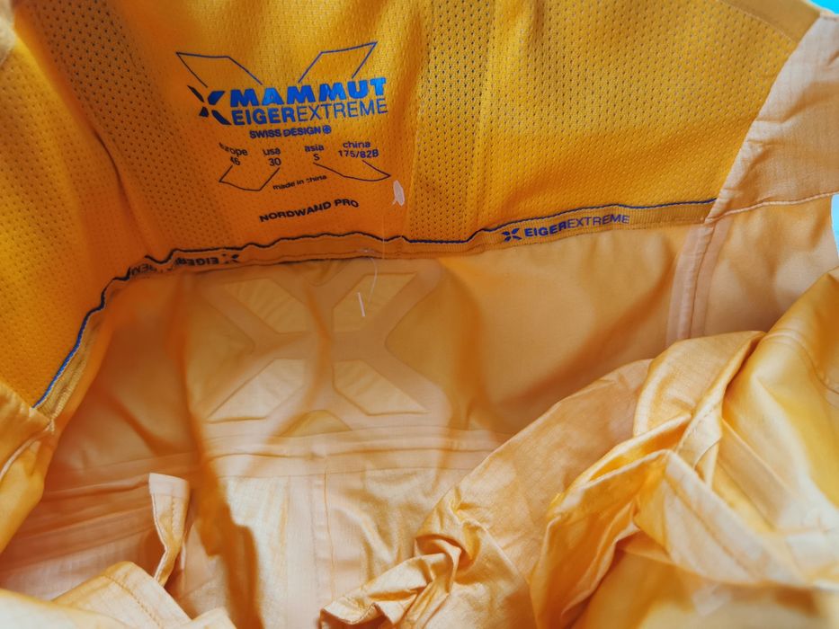 Pantaloni hardshell Mammut Nordwand Gtx Pro S bărbați