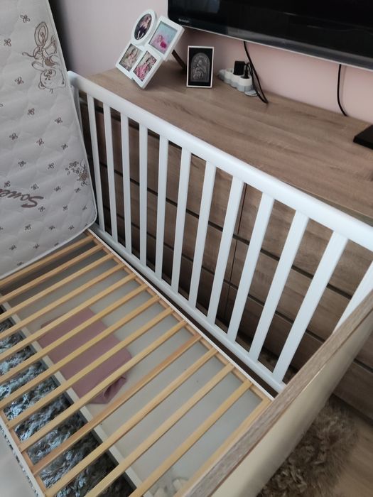 Бебешко/Детско легло + матрак (кокос)