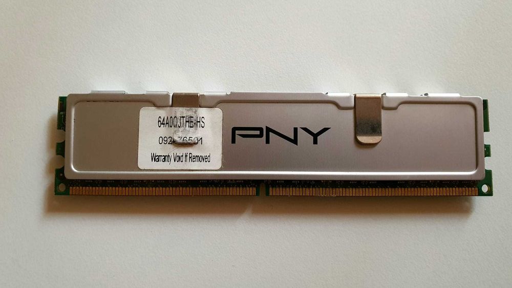 Set 2GB RAM DDR2 (G.SKILL CL4 + PNY CL5) 800MHz, funcționale