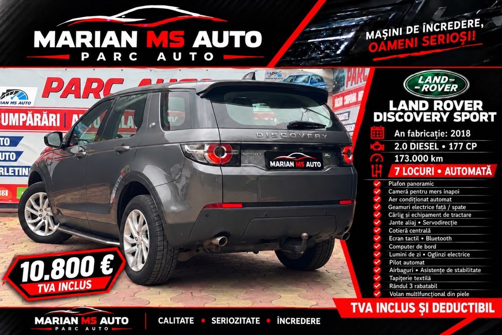 Land Rover Discovery Sport  2.0 diesel 177cp garantie 12 luni