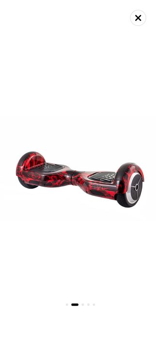 Hoverboard Original HoverWheel® flacara edition ,Scuter electric ,roti 6.5 inch, geanta de transport cadou , telecomanda wireless,lumini led