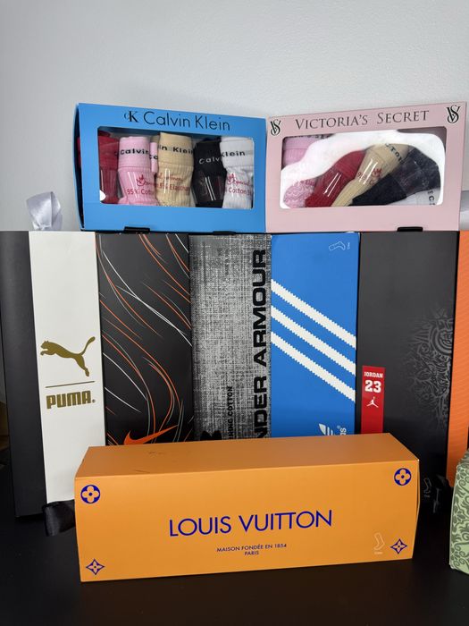 Set 5 perechi sosete GUCCI calitate deosebita cadoul perfect