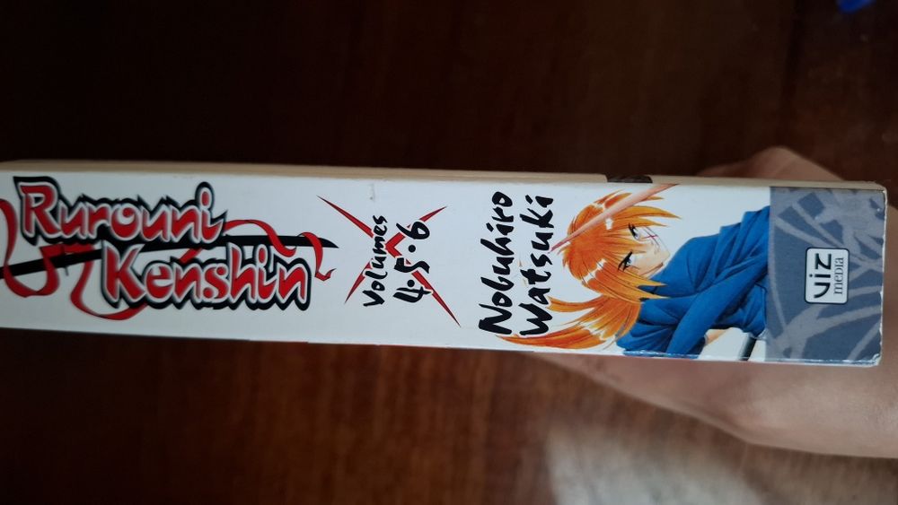 Манга Rurouni Kenshin 3in1 Vol. 4,5,6