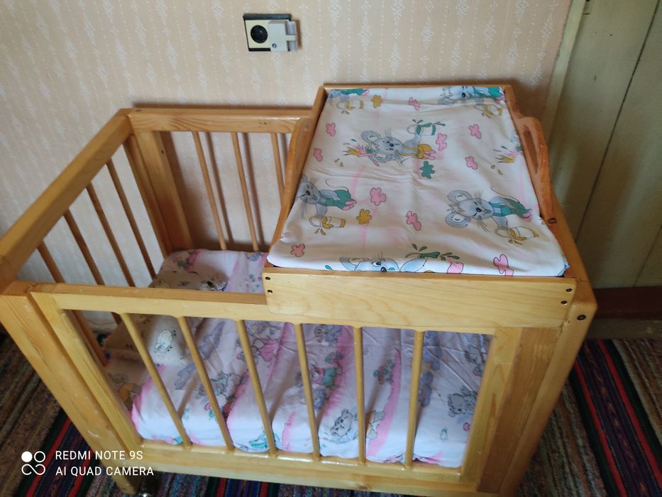 Кошарка от масив, леко и удобно легло за всяко бебе промоционална цена