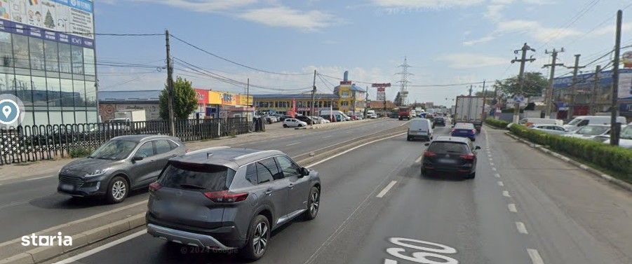 Afumati, spatiu comercial 470mp, stradal, trafic intens, parcari