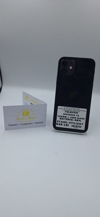IPhone 12 128 GB 88% Baterie Garantie/Factura #53711