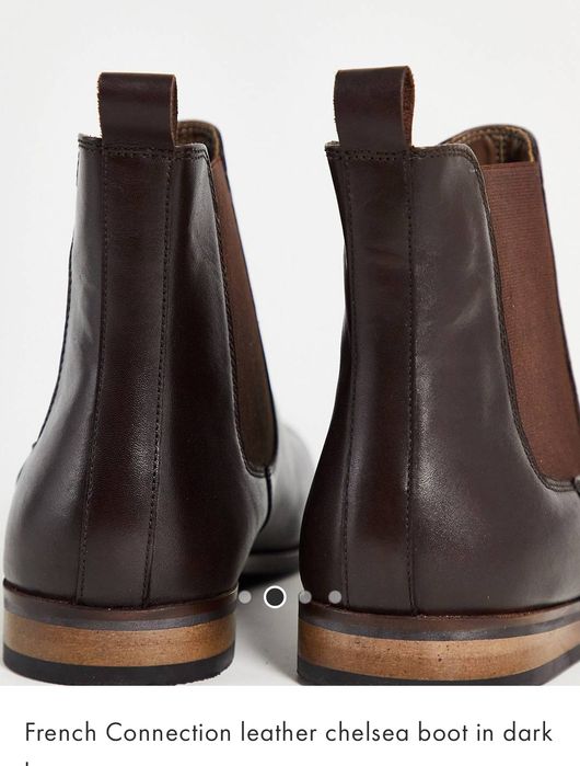 Ботинки Челси кожаные осенние, 43 размер