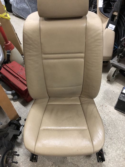 scaun stanga BMW X5 E70 interior Piele Beige