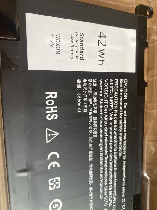 батарея Dell WDX0R