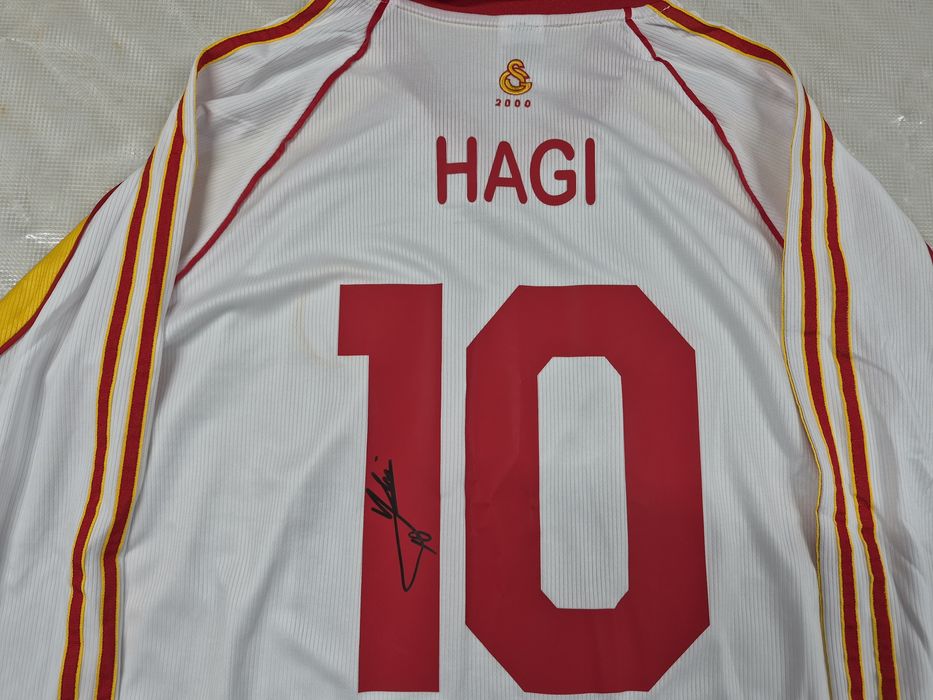 Tricou Gheorghe Hagi - Galatasaray cu autograf