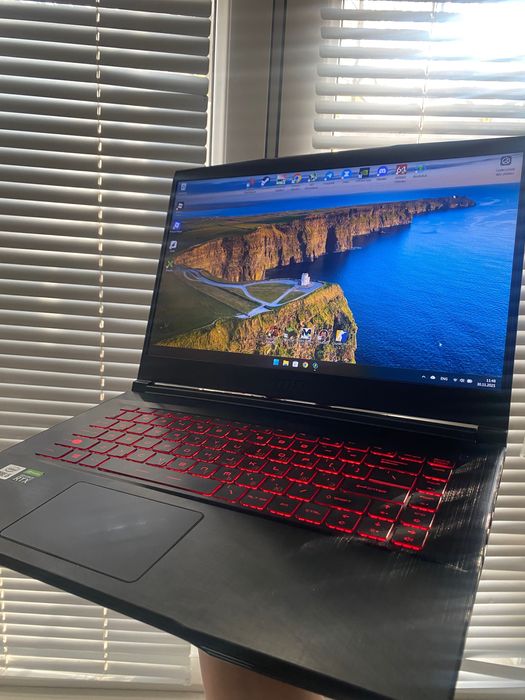 Msi GF65 RTX 3060 i5 16gb ssd 512