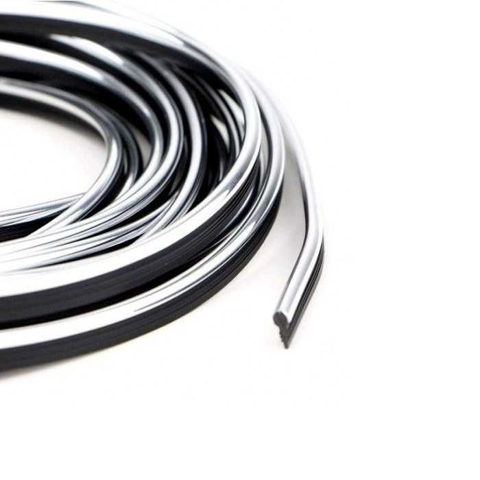 Декоративна лайсна Automat, Интериорна лайсна, 3м, Никел