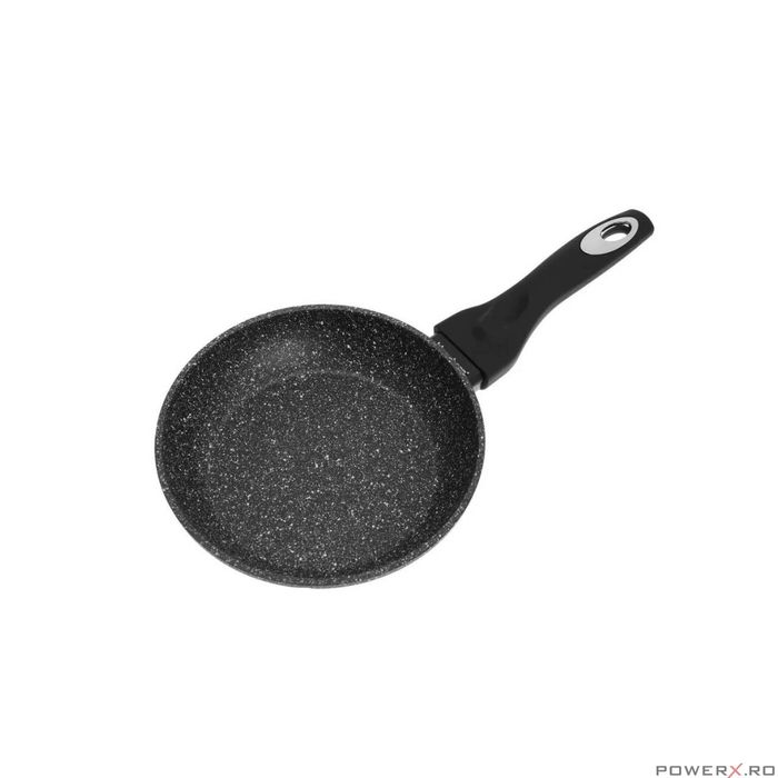 Tigaie din aluminiu, marmorata, gri, 24cm Klausberg