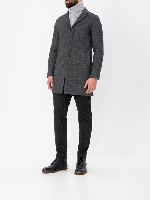 Ново мъжко зимно вълнено  палто Selected Homme