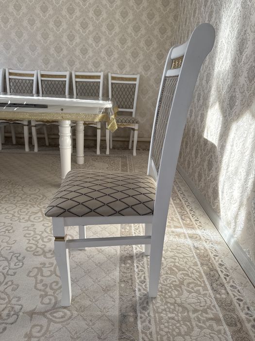 Стол норд 3-5 метров со стульями