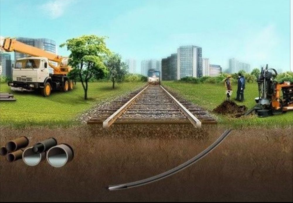 ГНБ, Прокол, вода, канализация.