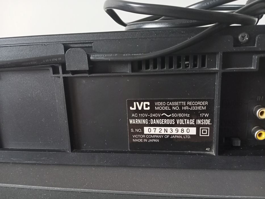 видеомагнитофон JVC. Япония