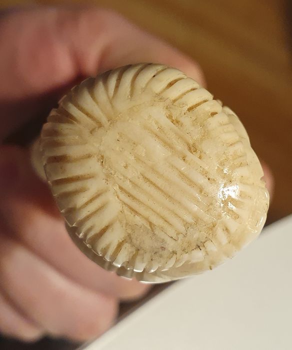 Statuetă bust african de femeie, sculptură  cu soclu din lemn