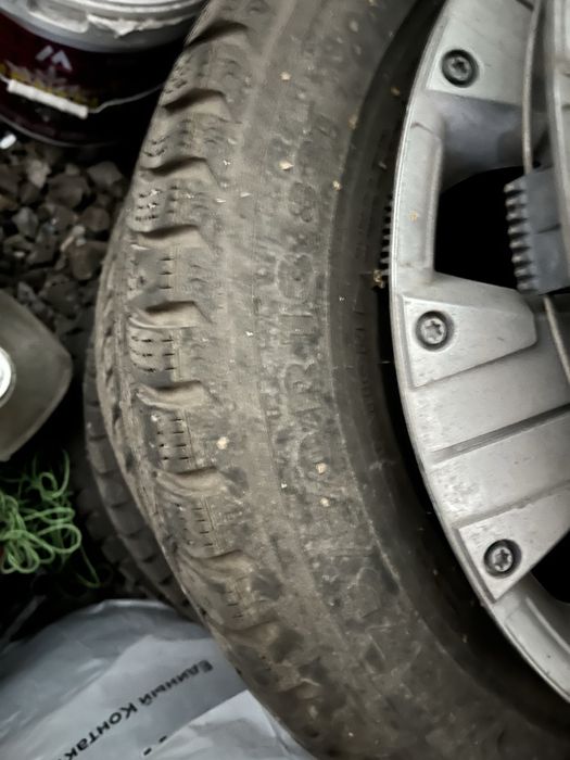 Продам диск арбузики на 13 с 8 резинами