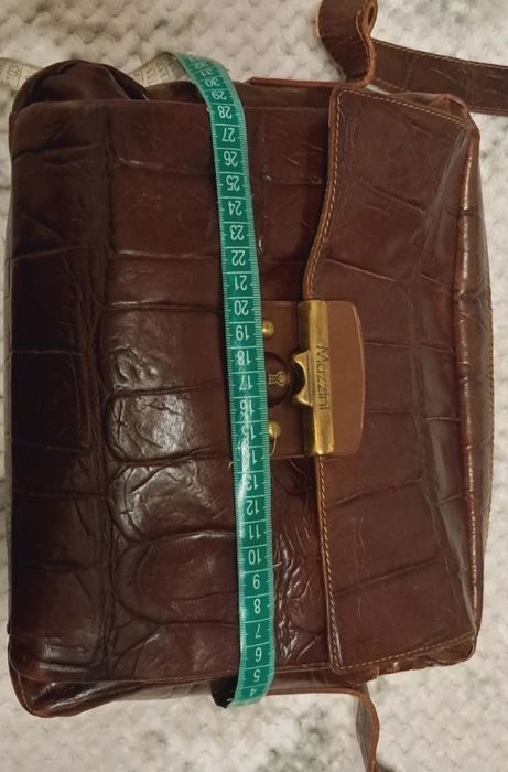 Geantă damă Mazzini Firenze din piele naturală, Made in Italy