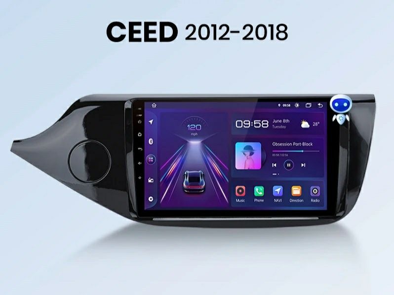 Navigatie Android dedicata KIA CEED  (2012-2018).