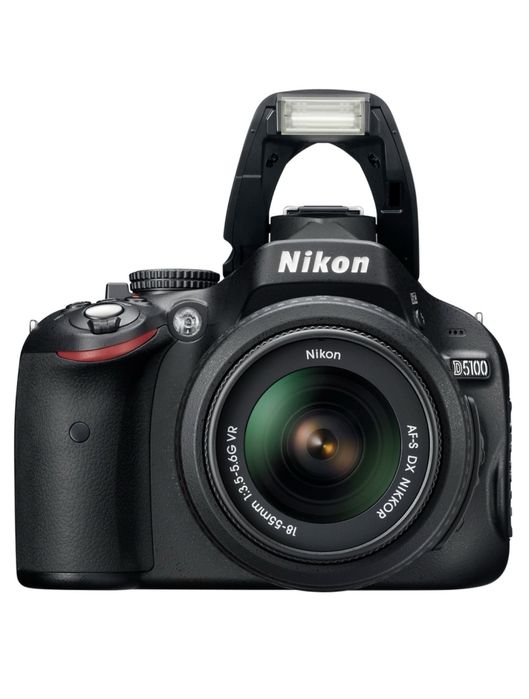 Aparat foto DSLR Nikon D5100, 16.2MP + Obiectiv 18-55mm VR