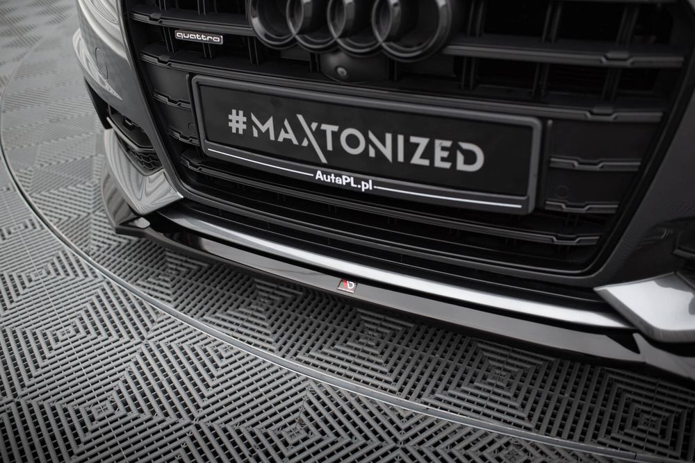 Спойлер за предна броня Maxton design за Audi A6/S6 C7 (2014-2017)