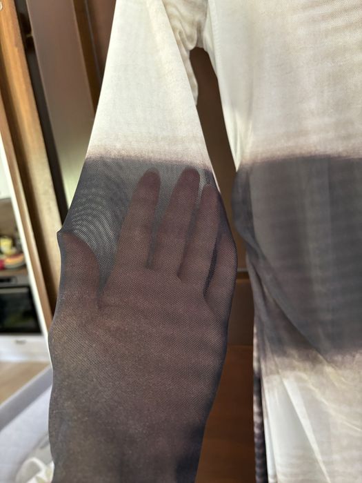 Дълга рокля тюл с подплата размер М