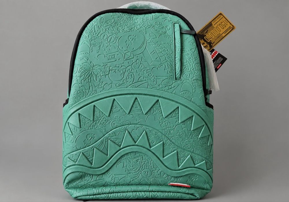Sprayground teal backpack