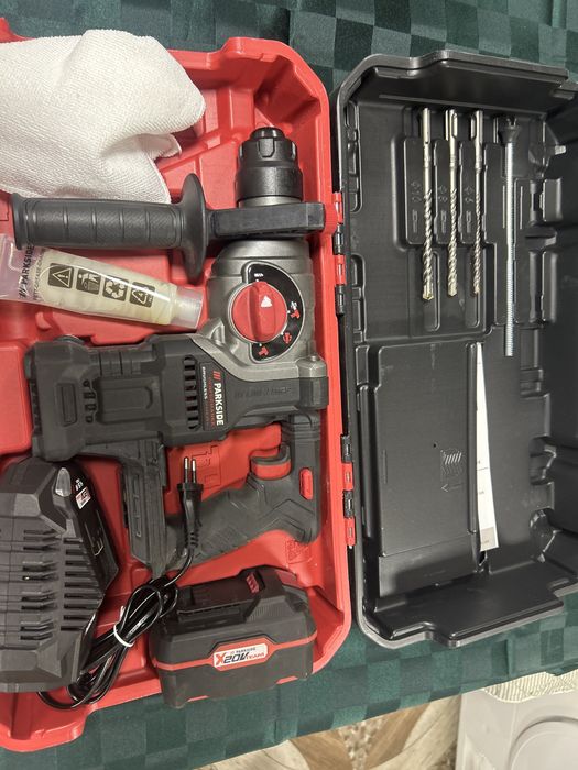 Безчетков перфоратор parkside perfomance