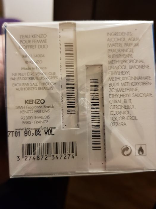 Тоалетна вода l'eauKenzo