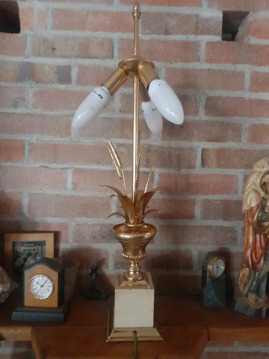 Veioza/lampă  alamă vintage